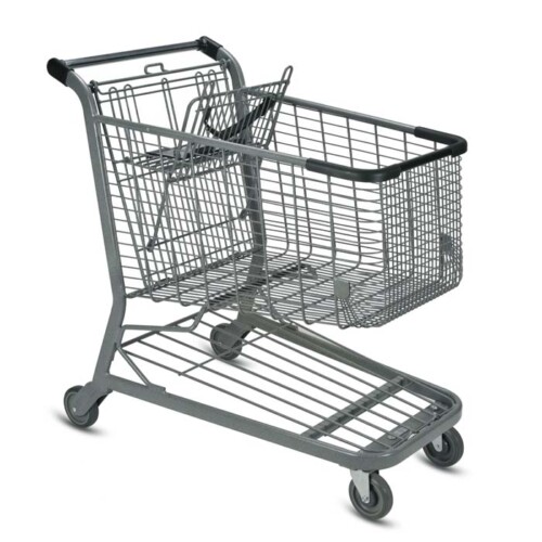 E Series 180 Liter large wire grocery shopping cart