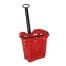 40 liter rolling shopping hand basket