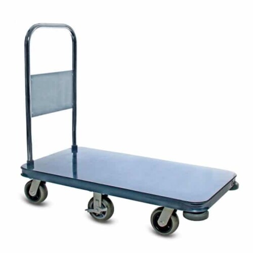Platform Cart metal material handling utility shopping cart