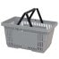 28 liter plastic hand basket with plastic handles