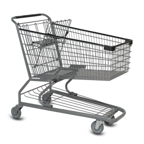 S Series 180 Liter Metal Wire Shopping Cart