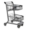 EXpress™ 3540 Two-Tier Wire Shopping Cart - Versacart