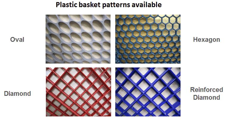 plastic basket patterns