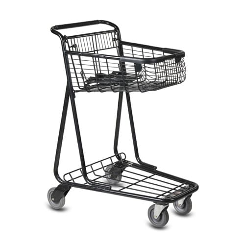 EXpress™ 3650 Two-Tier Wire Shopping Cart - Versacart