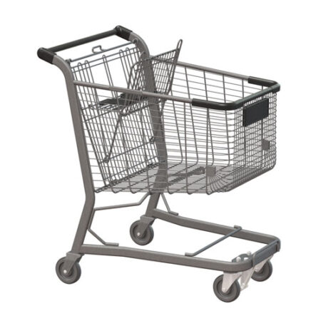 E Series 170L Vertical Transport Shopping Cart