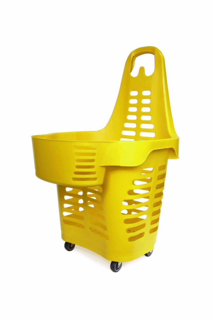 Yellow GenDouble Rolling Basket
