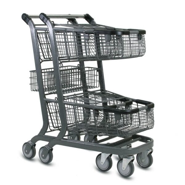 express 6000 shopping trolley nested