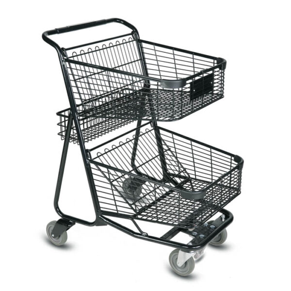 EXpress™5900 Two-Tier Escalator Shopping Cart for Pflow System