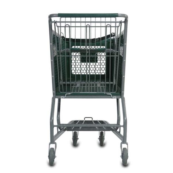 H Series 165 Liter Plastic Shopping Cart - Image 4