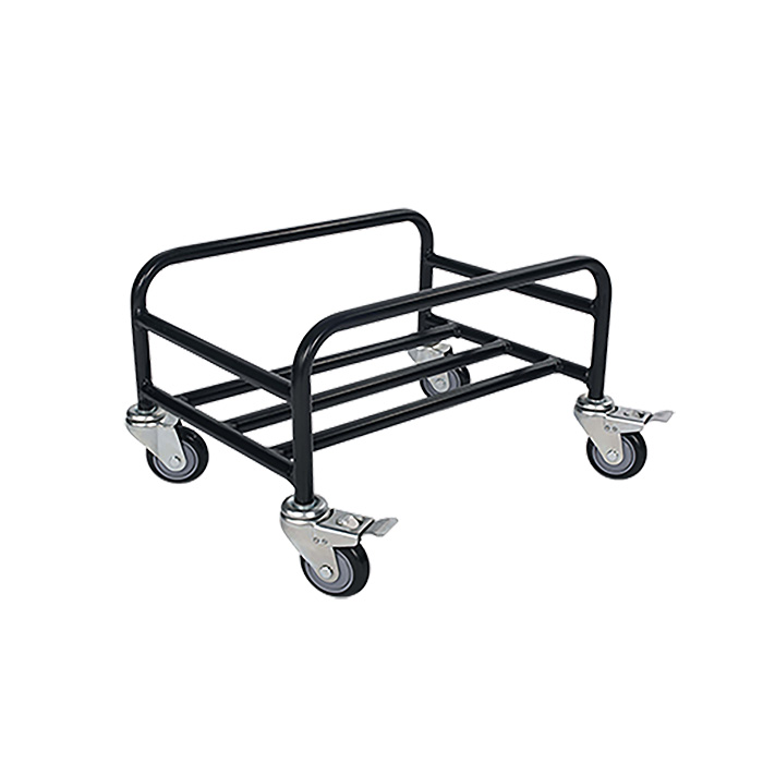 Rolling Shopping Basket Rack