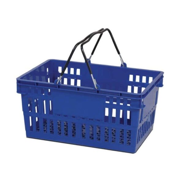 26 Liter Plastic Shopping Basket - Image 5