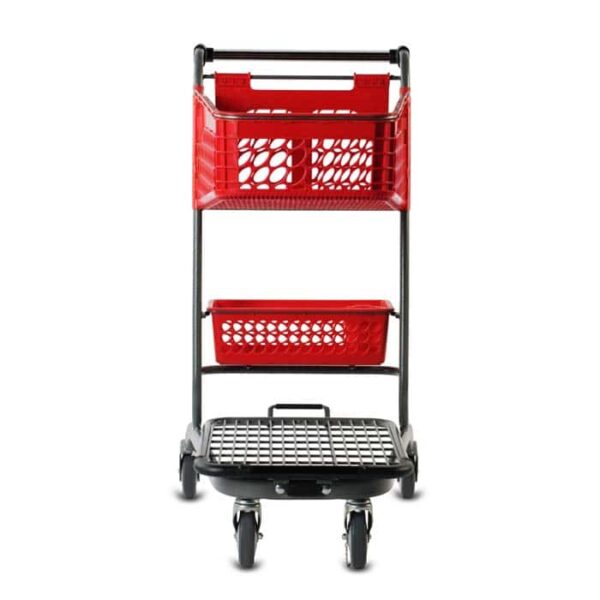 TT-150 Plastic Shopping Cart - Image 3