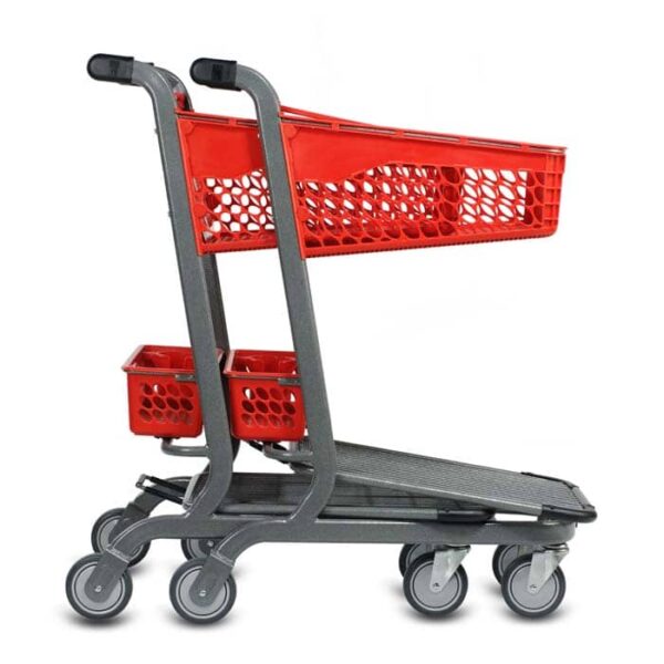 TT-150 Plastic Shopping Cart - Image 5