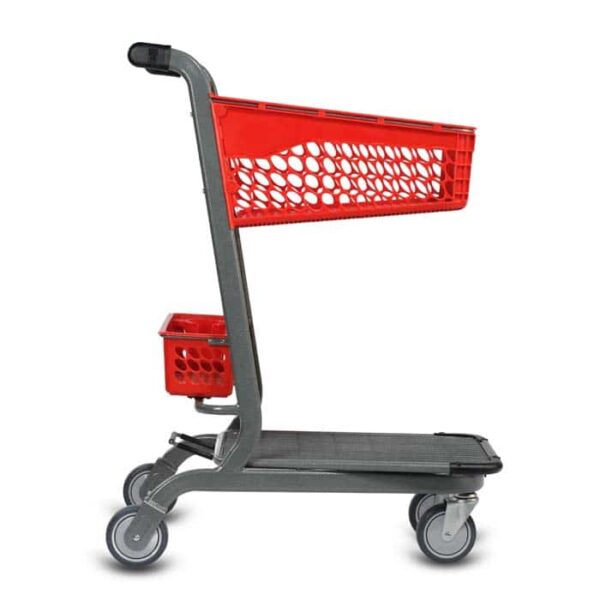 TT-150 Plastic Shopping Cart - Image 2