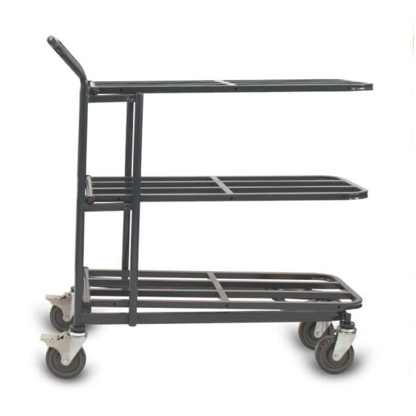 EZtote® 33F1 Three-Tier Utility Cart - Image 3