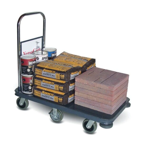 Flatbed Cart with Center Wheel - Image 4