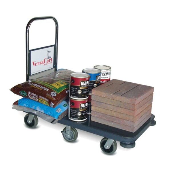 Flatbed Cart with Center Wheel - Image 3