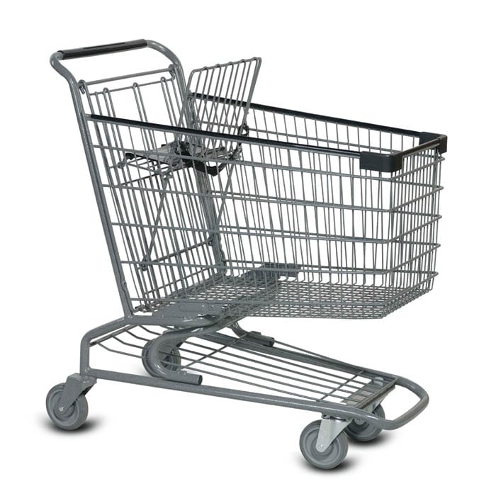 Wire-Shopping-Cart-140L-45-degree-view-copy