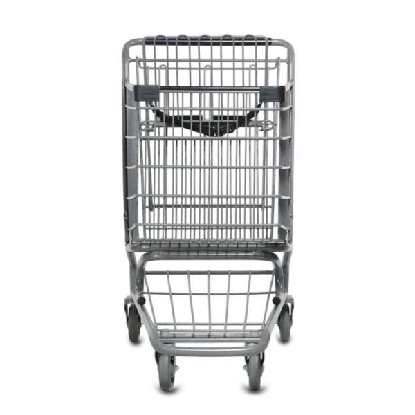 S Series 140 Liter Metal Shopping Cart - Image 3