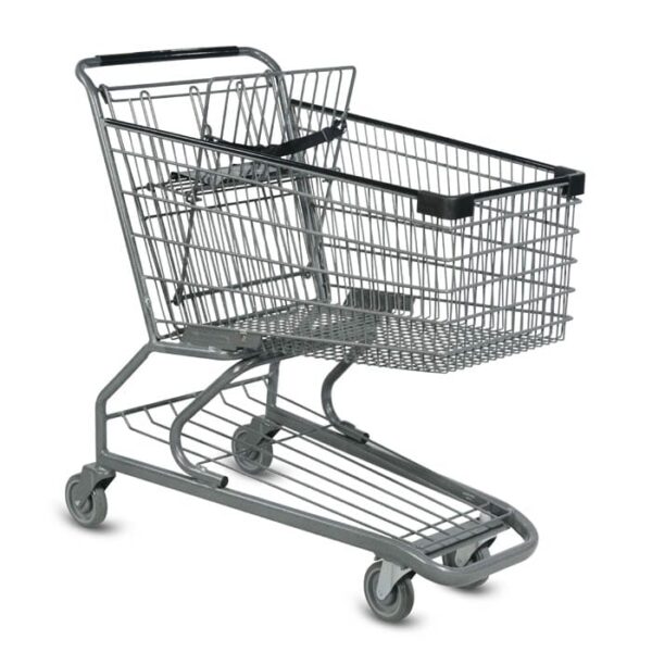 S Series 160 Liter Metal Shopping Cart