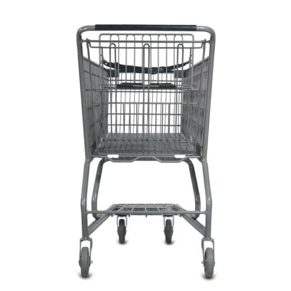 S Series 160 Liter Metal Shopping Cart - Image 4