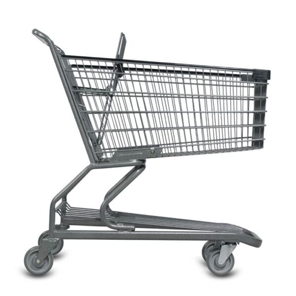 S Series 160 Liter Metal Shopping Cart - Image 2