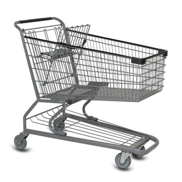 S Series 180 Liter Metal Shopping Cart