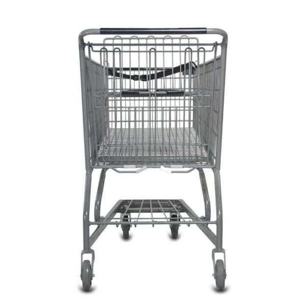 S Series 180 Liter Metal Shopping Cart - Image 4