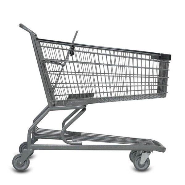 S Series 180 Liter Metal Shopping Cart - Image 2