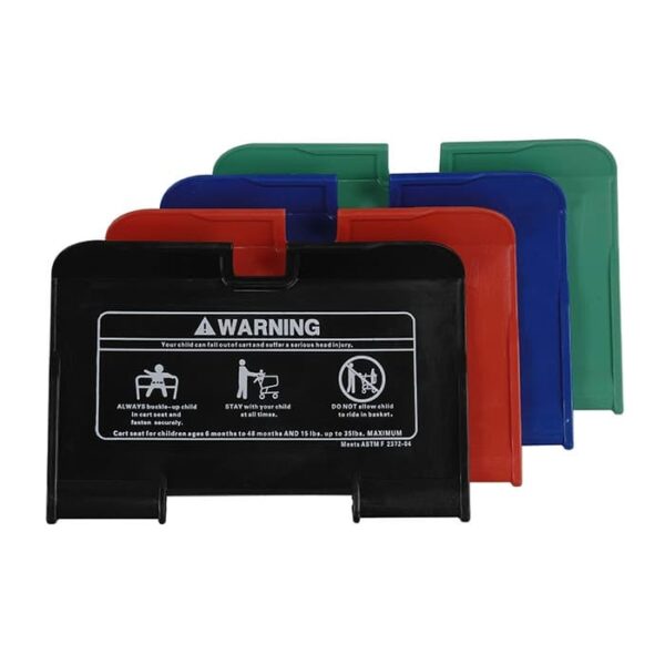 Shopping Cart Child Seat Flap