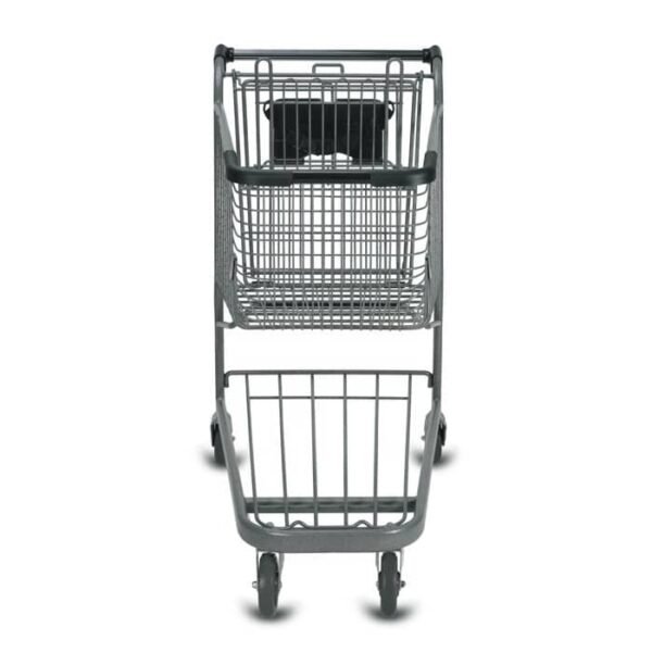 E Series 125 Liter Metal Shopping Cart - Image 3