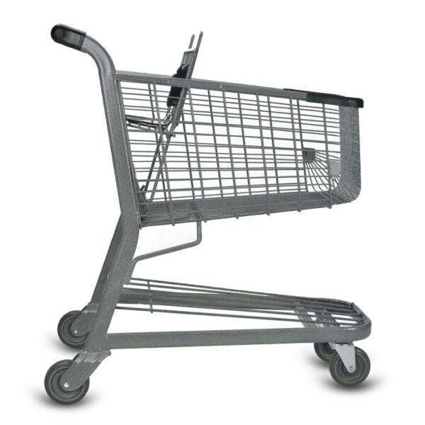 E Series 125 Liter Metal Shopping Cart - Image 2