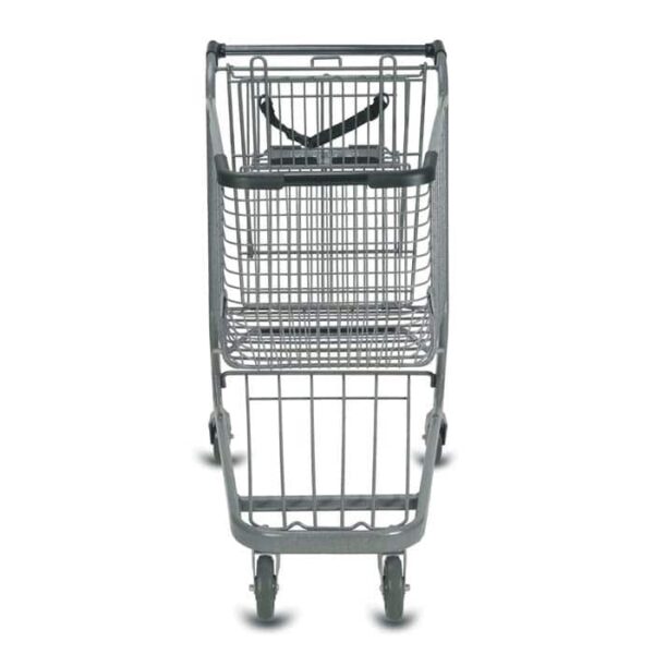 E Series 160 Liter Metal Shopping Cart - Image 3