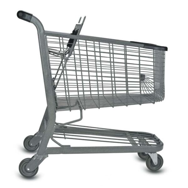 E Series 160 Liter Metal Shopping Cart - Image 2