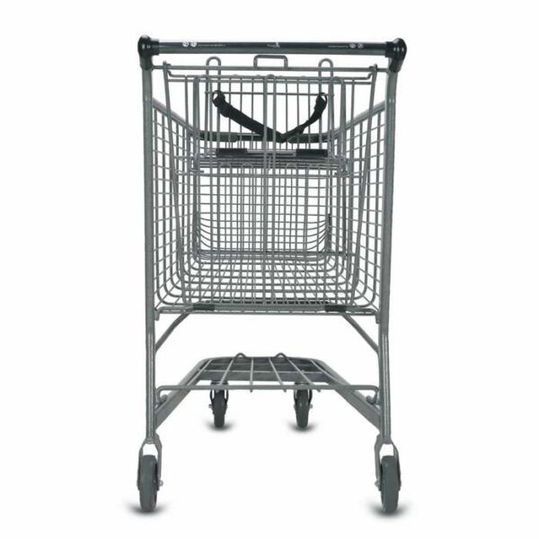 E Series 160 Liter Metal Shopping Cart - Image 4