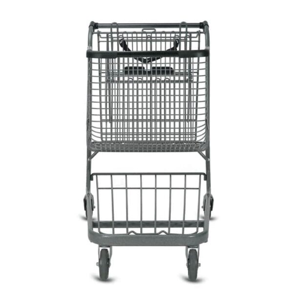 E Series 180 Liter Metal Shopping Cart - Image 3