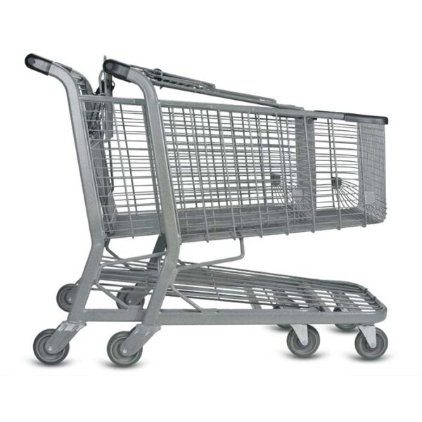 E Series 180 Liter Metal Shopping Cart - Image 5